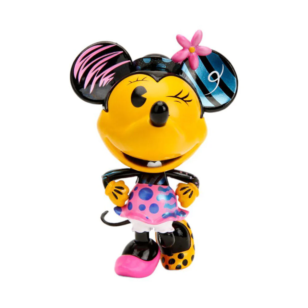 2pc Disney Mickey & Minnie Next Level Collector MetalFig Figure Toy 10x10cm - Image 3