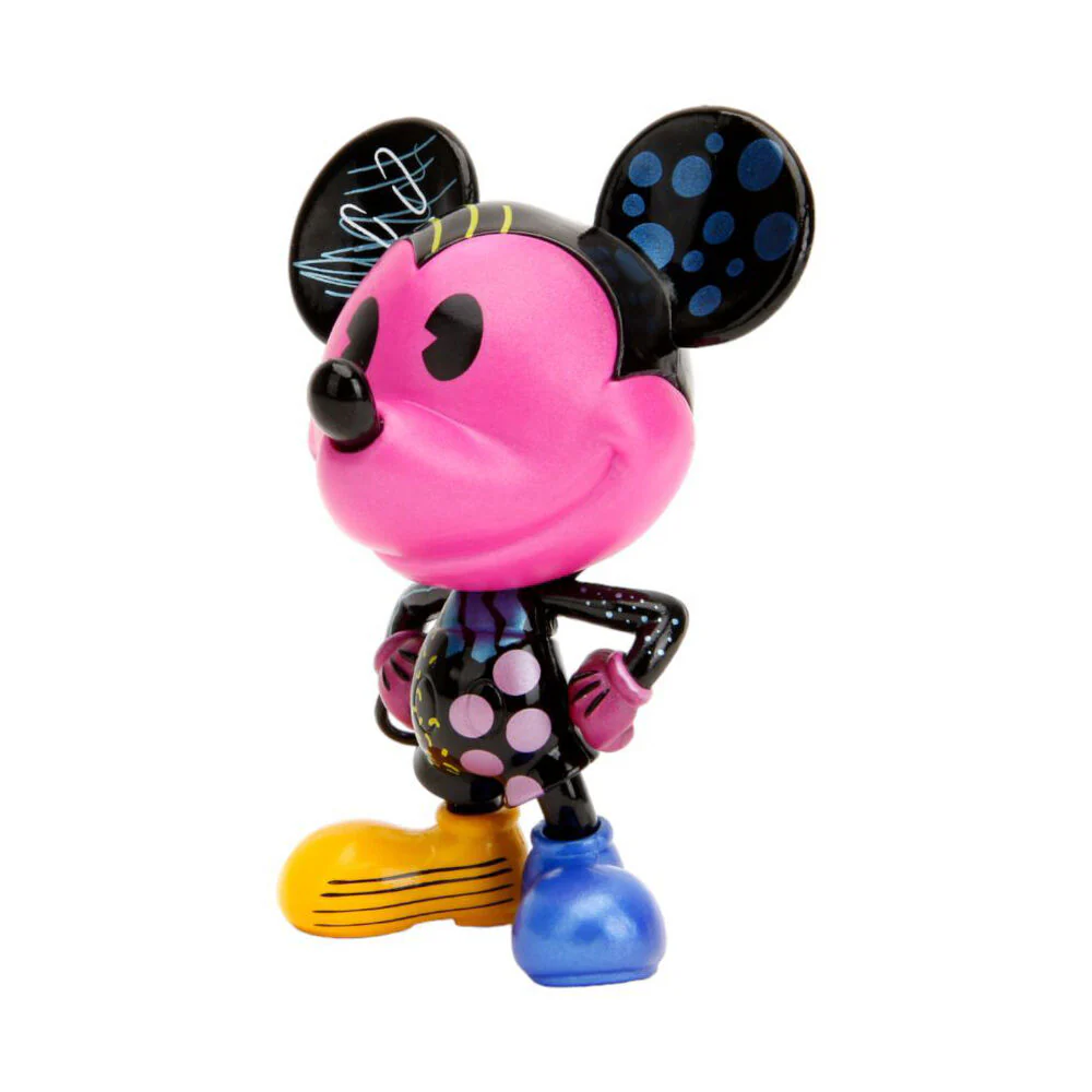 2pc Disney Mickey & Minnie Next Level Collector MetalFig Figure Toy 10x10cm - Image 5
