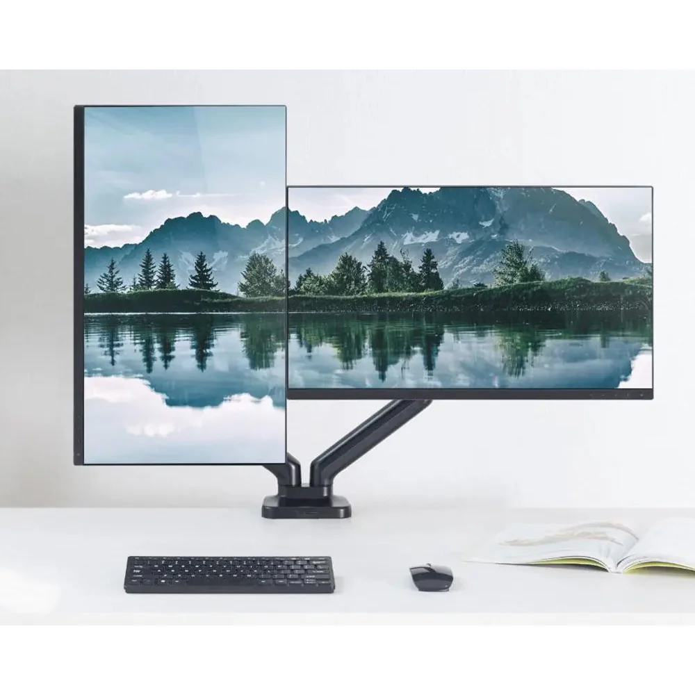 Activiva 17″-32″ Dual Monitor Steel Gas Spring Arm - Image 4