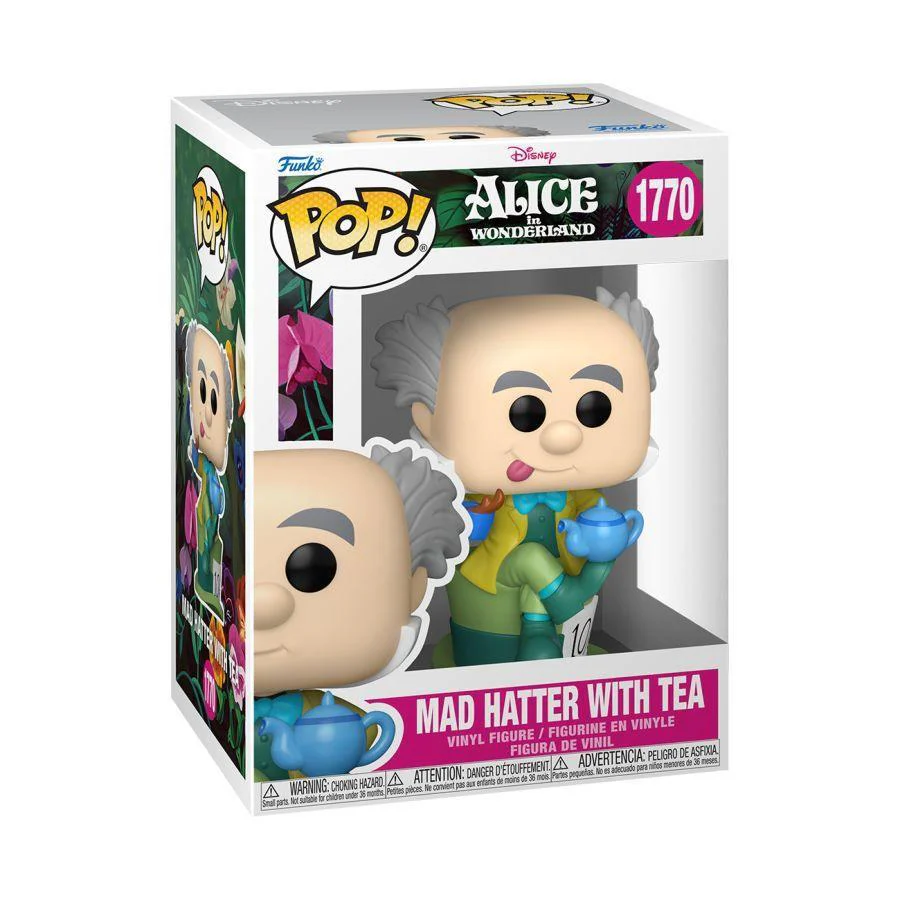 Alice in Wonderland (1951) – Mad Hatter with Tea Pop! Vinyl - Image 2