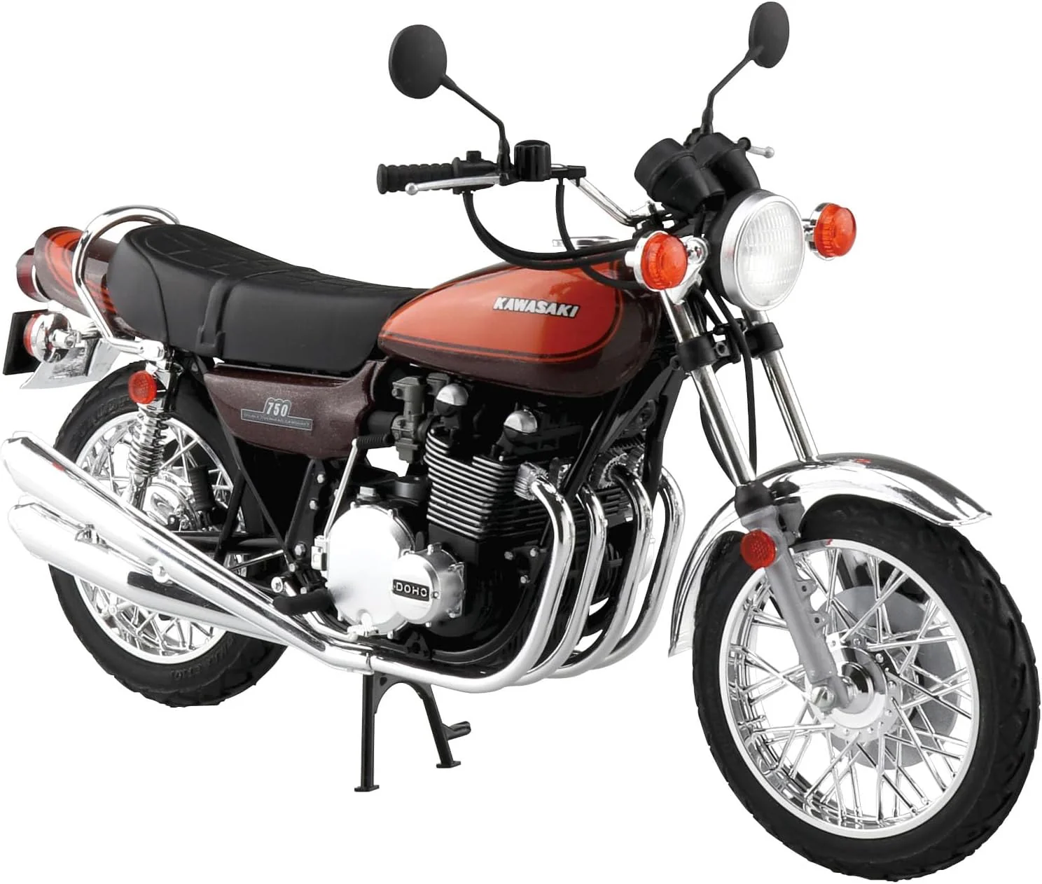 Aoshima 1/12 Kawasaki 750RS Z2 '73 with Custom Parts - Image 2