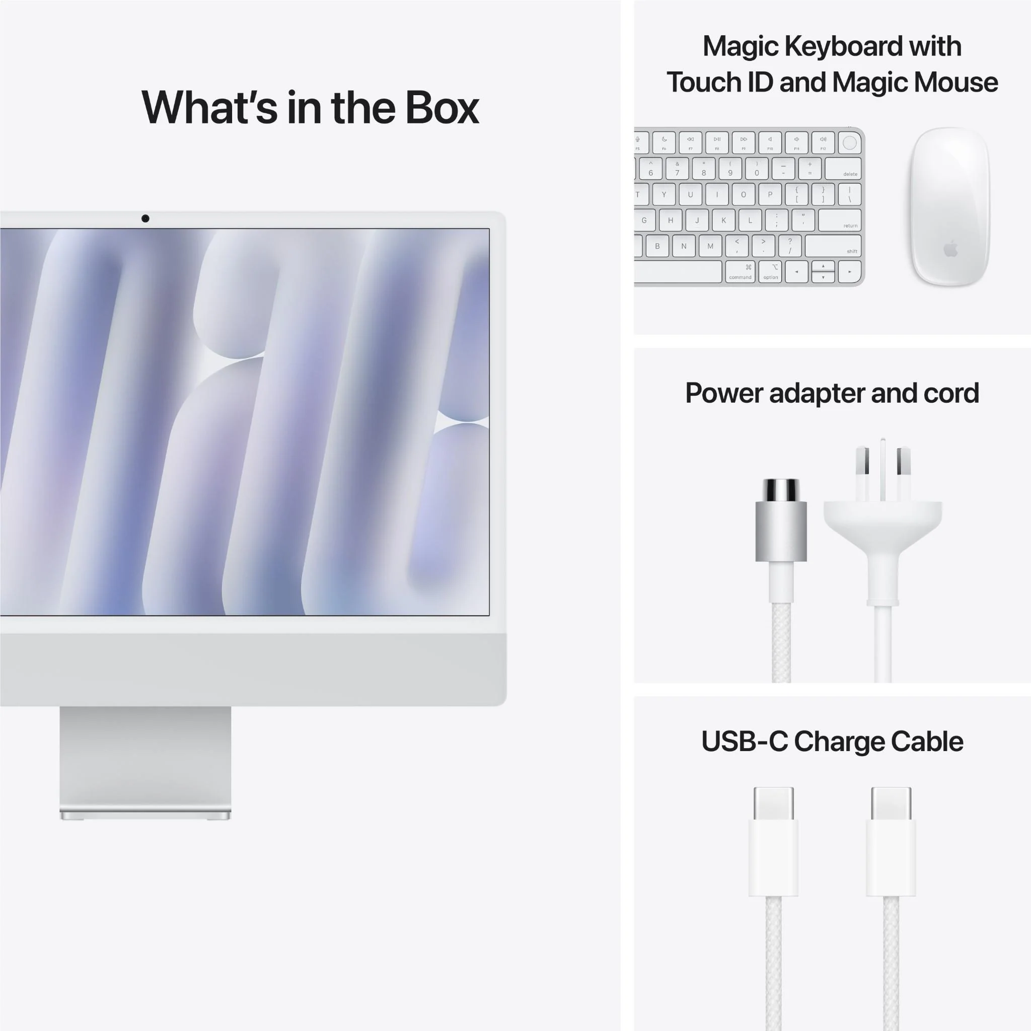Apple iMac with Retina 4.5K Display 24-inch, M4 Chip 10-core 512GB/24GB (Silver)[2024] - Image 9