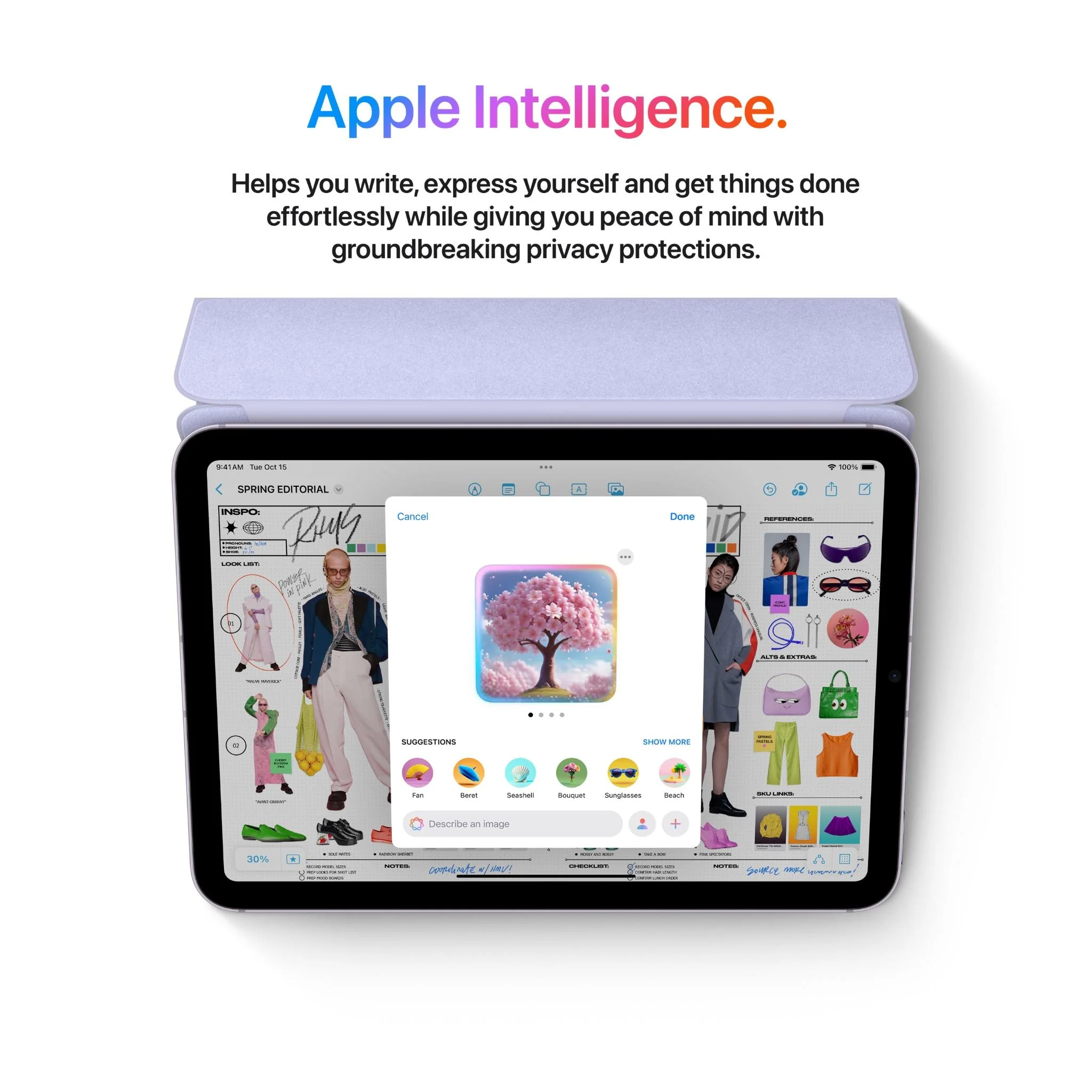 Apple iPad mini 8.3-inch Wi-Fi + Cellular 128GB (Blue)[A17 Pro Chip] - Image 4