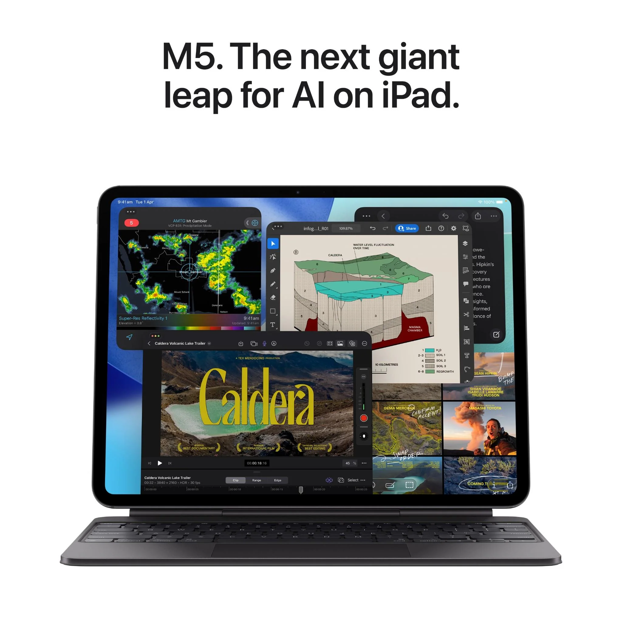 Apple iPad Pro 11-inch 1TB Wi-Fi with Nano-Texture Glass (Space Black)[M5] - Image 4