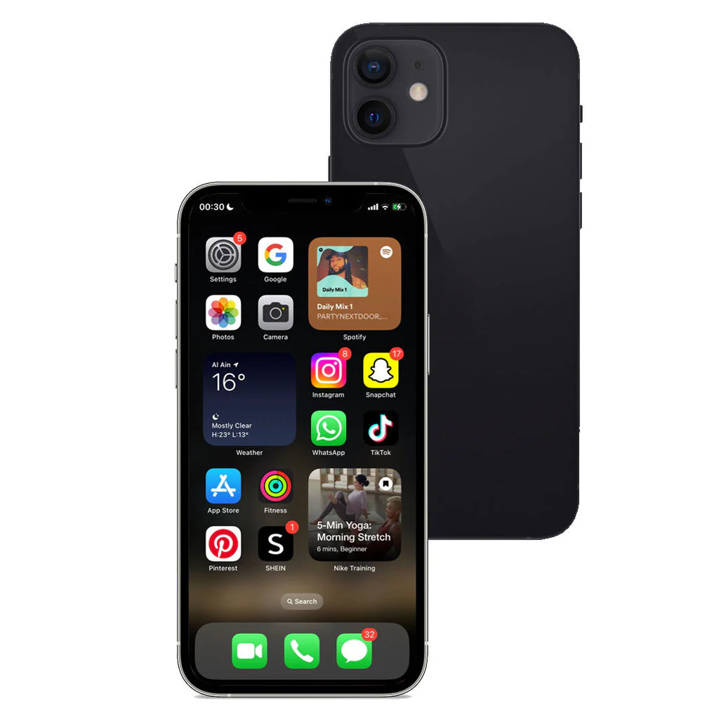 Apple iPhone 12 Mini 128GB (Black) [*Refurbished: As new]