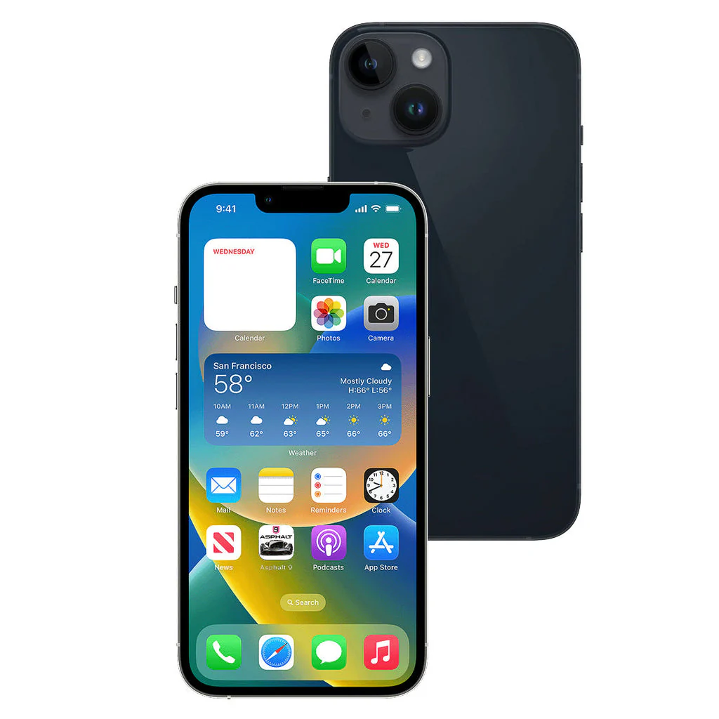 Apple iPhone 14 128GB (Midnight) [*Refurbished: Excellent]