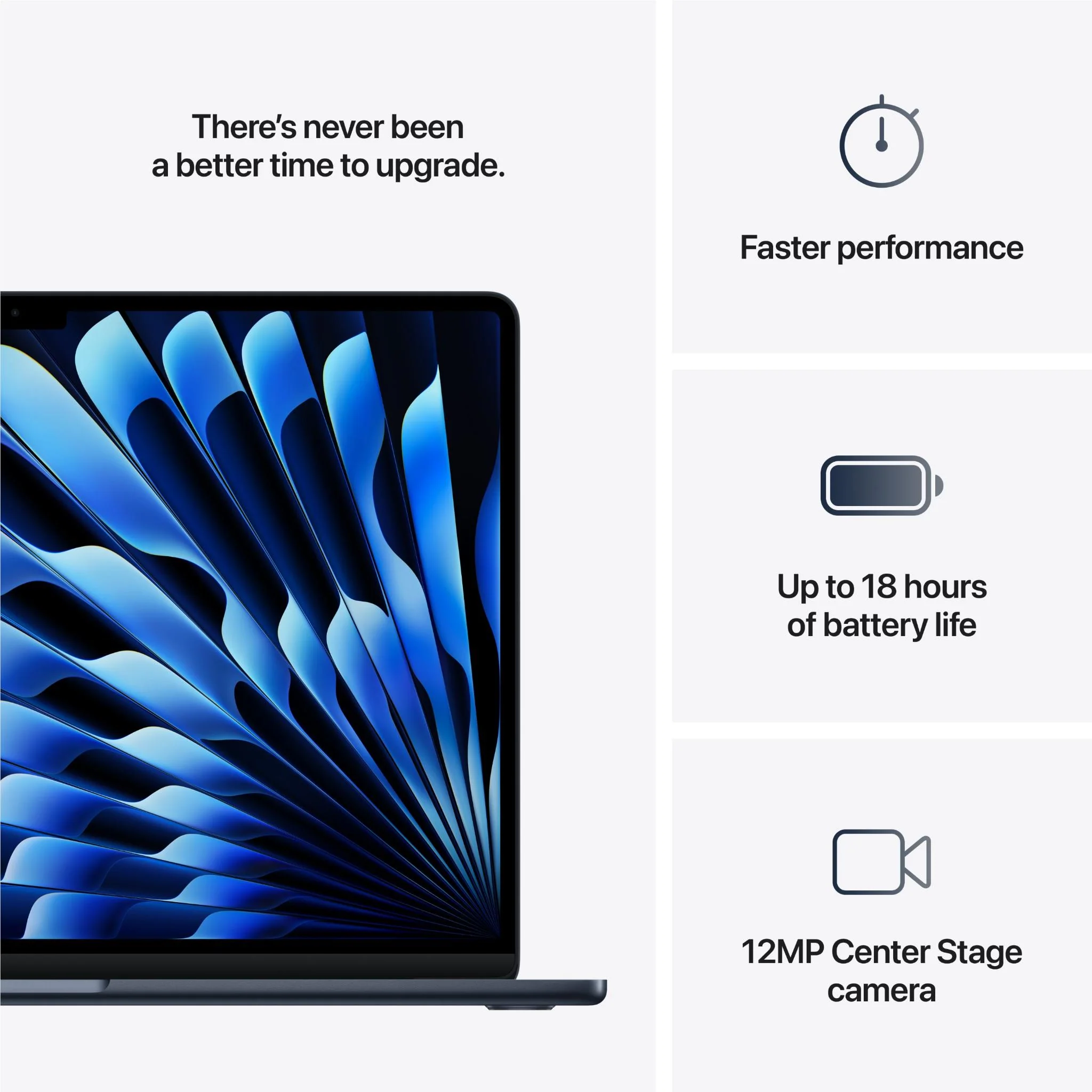 Apple MacBook Air 15-inch with M4 Chip, 512GB/24GB (Midnight)[~Refurbished] - Image 10