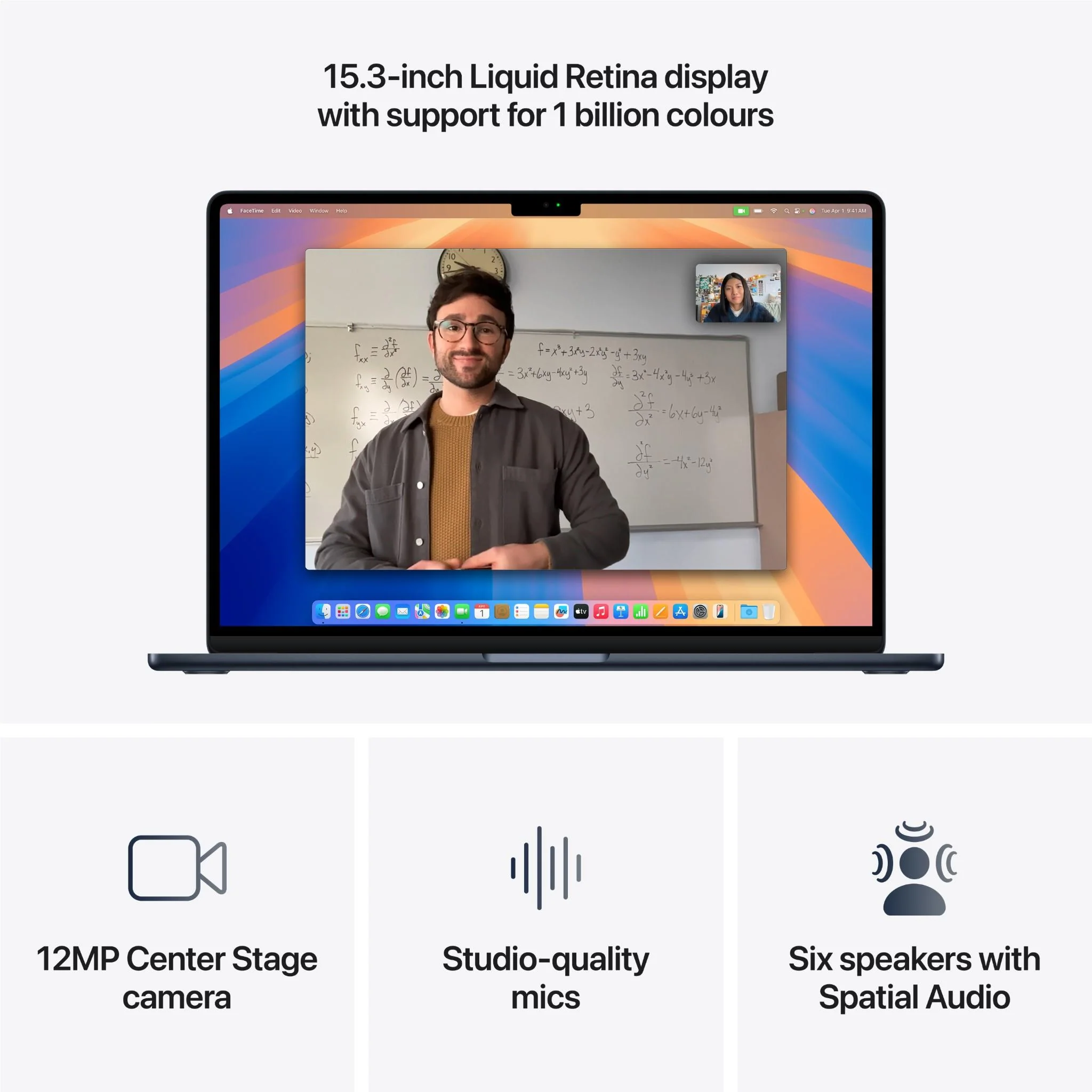 Apple MacBook Air 15-inch with M4 Chip, 512GB/24GB (Midnight)[~Refurbished] - Image 5