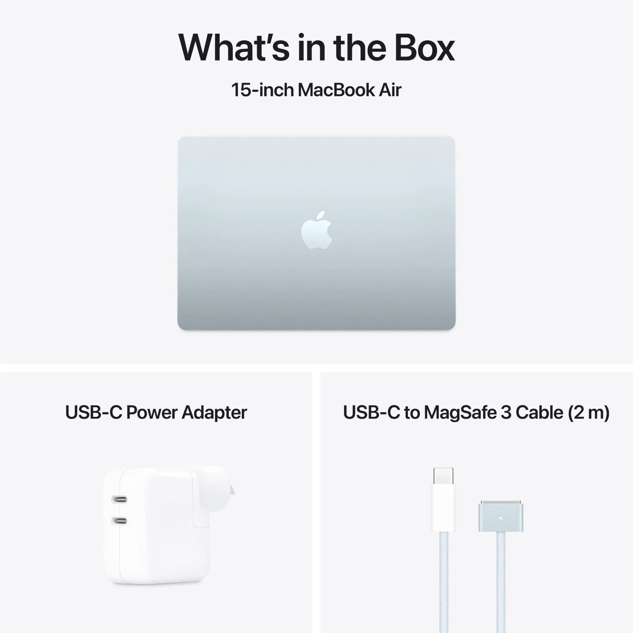Apple MacBook Air 15-inch with M4 Chip, 512GB/24GB (Sky Blue)[~Refurbished] - Image 11