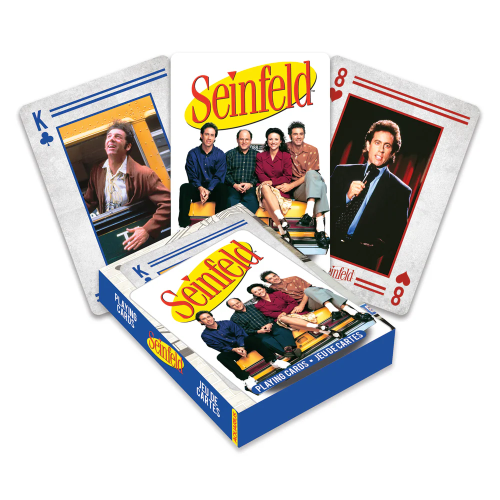 Aquarius Seinfeld Photos Playing Cards Poker Family Gaming Standard Deck Set