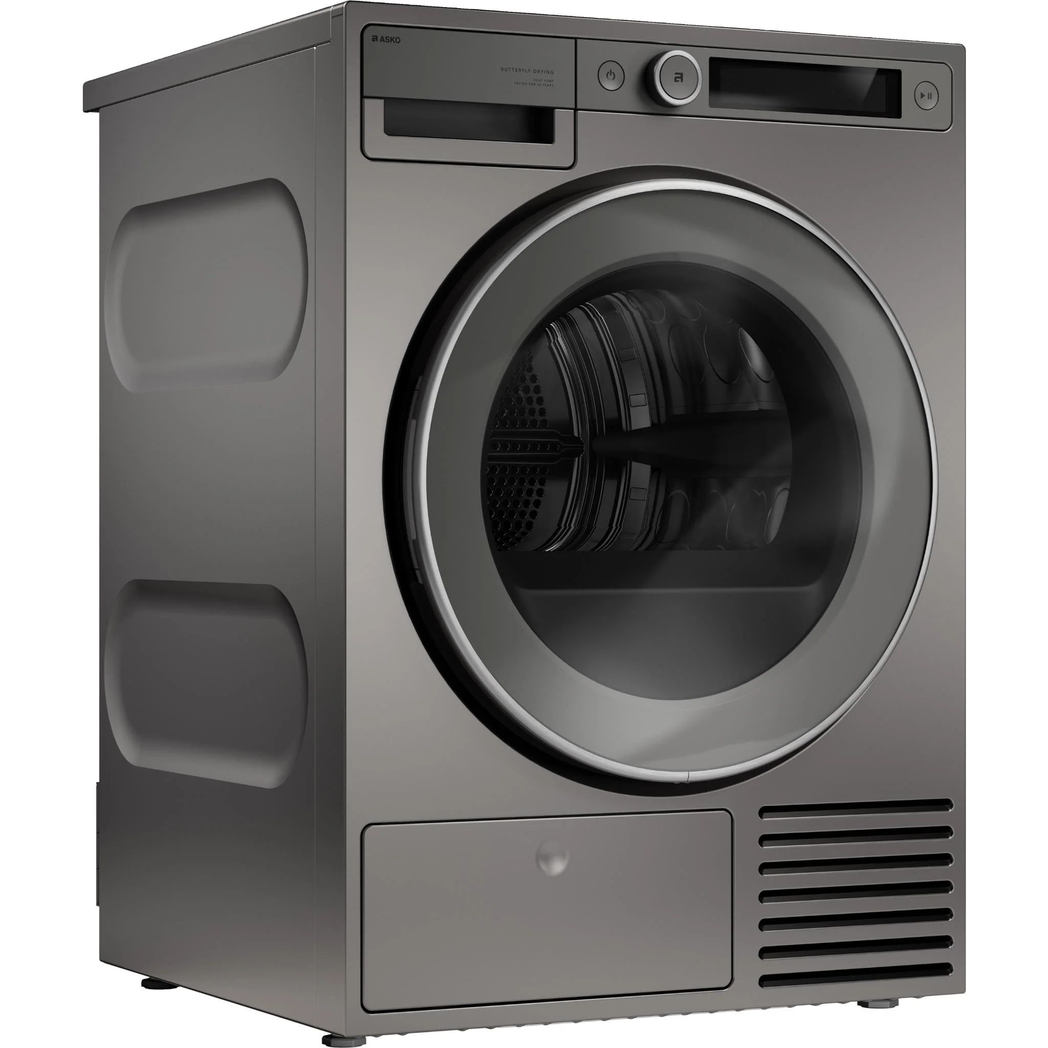 ASKO T509HPT Style 9kg Butterfly Drying Heat Pump Dryer (Titanium) - Image 4