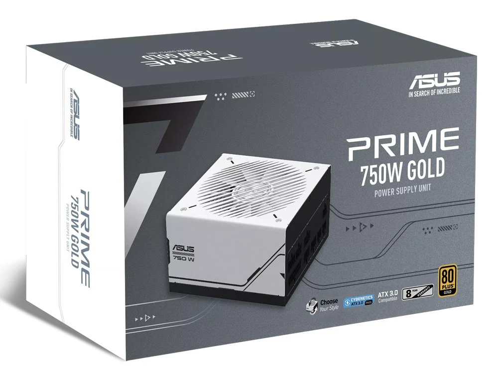 ASUS Prime AP-750G 750W 80+ Gold ATX Fully Modular Power Supply - Image 10