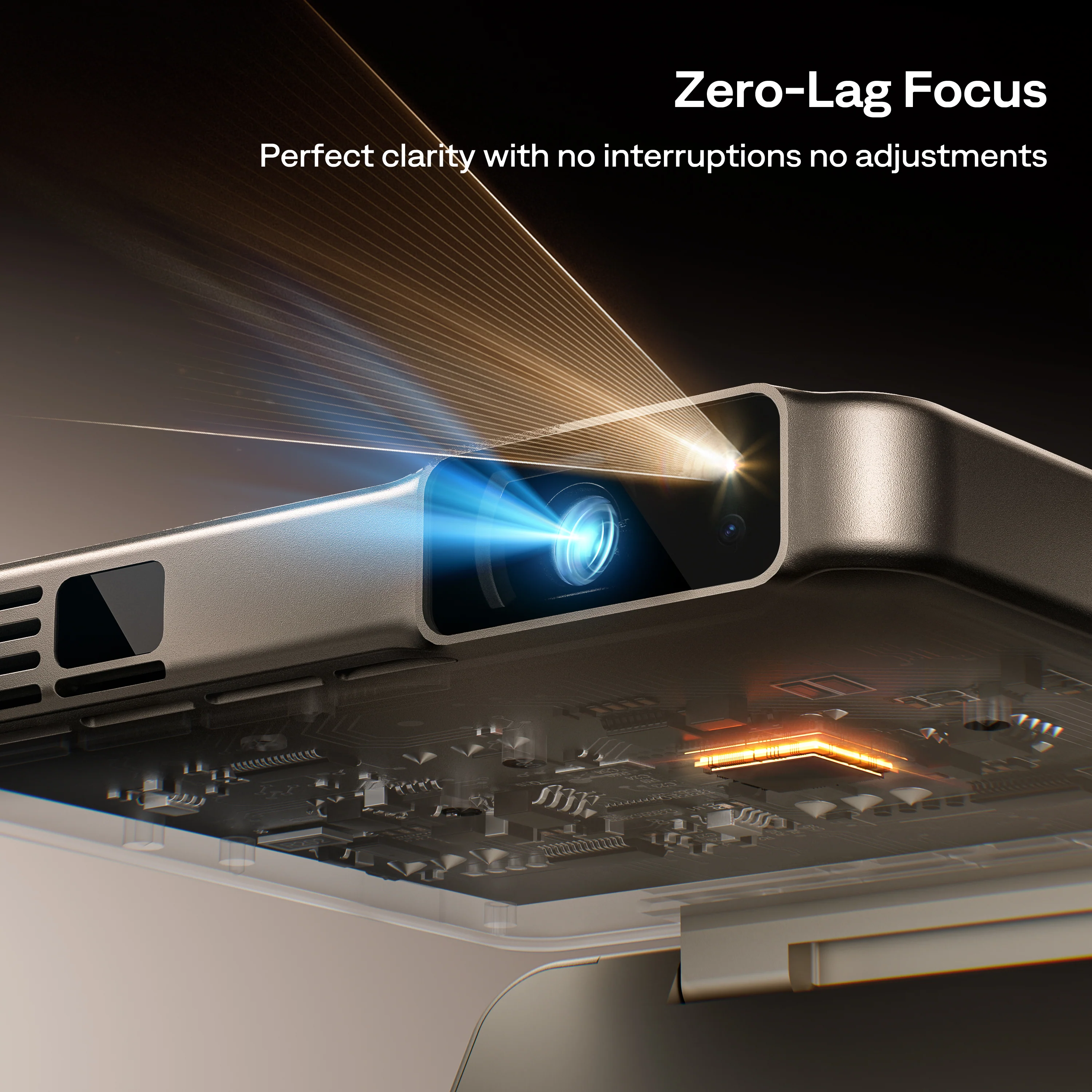 Aurzen ZIP Tri-Fold Portable Projector Cyber Limited Edition - Image 7