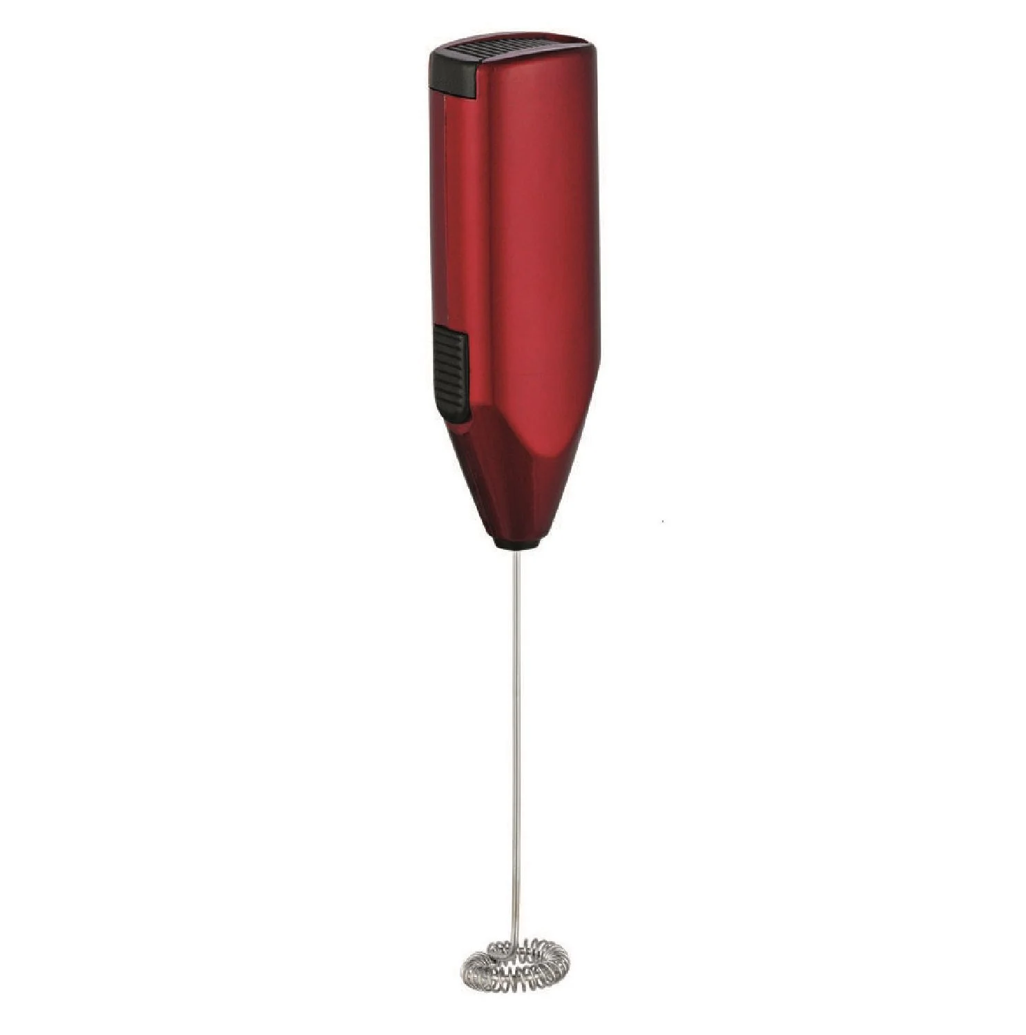 Avanti Little Whipper Milk Frother With Stand | Milk Frother - Red
