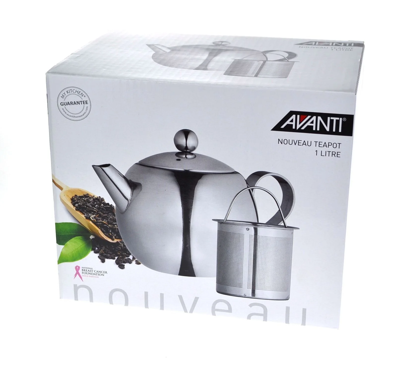 Avanti Nouveau Stainless Steel Teapot 900Ml - Image 2