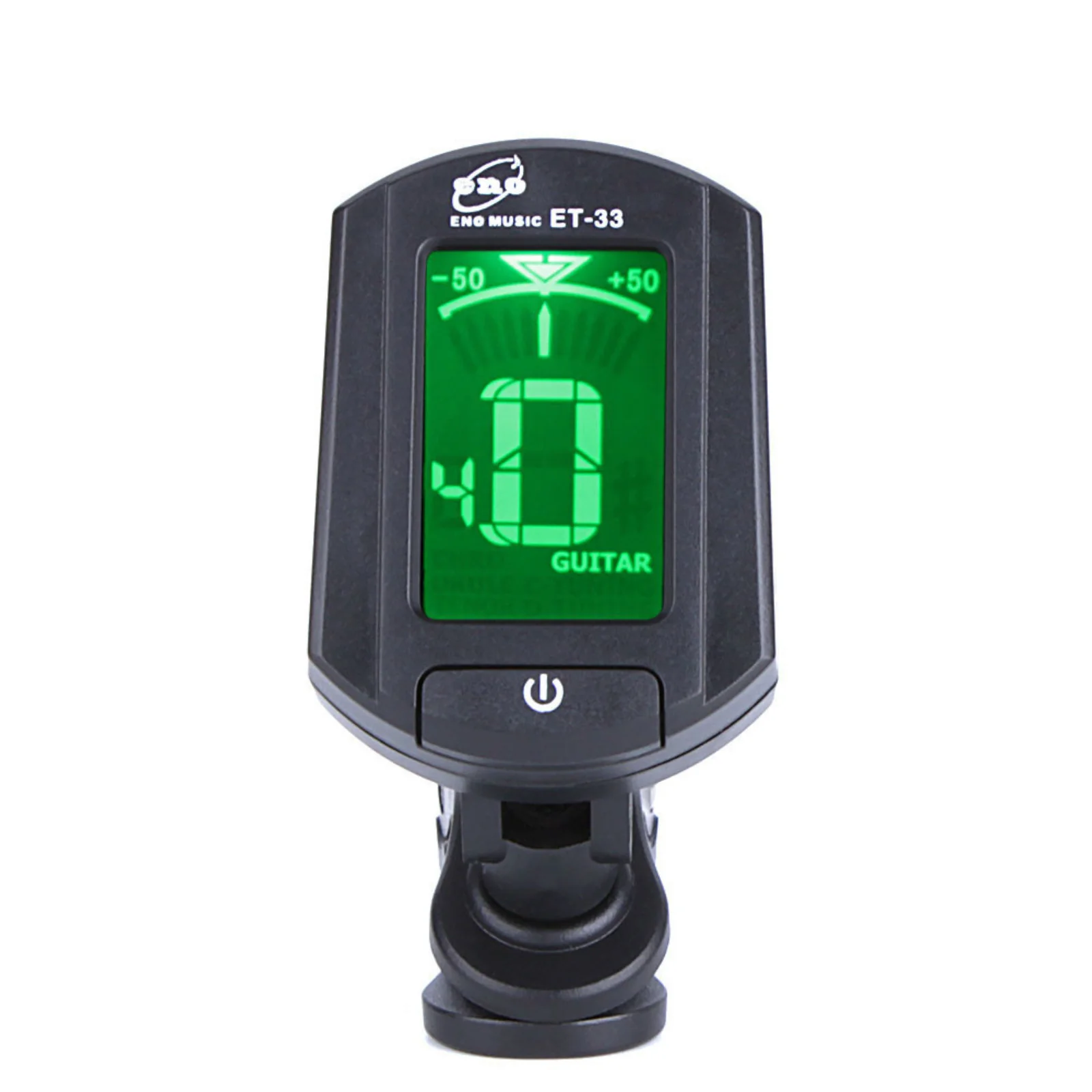 Axiom Electronic Digital Clip On Tuner for Guitar, Bass, Ukulele and Violin - Image 2