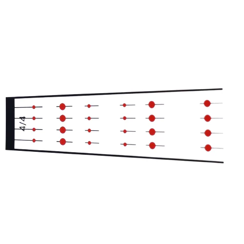 Axiom Violin Finger Guide Sticker 3/4 Size