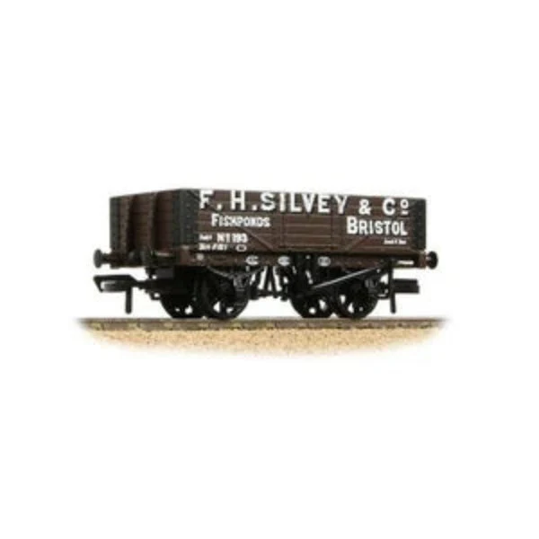 Bachman OO 5 Plank Wagon Wooden Floor 'F. H. Silvey & Co.' Brown