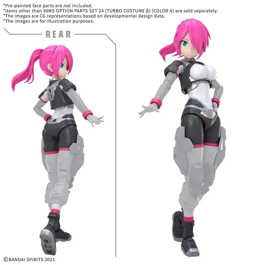 Bandai 30MS Option Parts Set 24 (Turbo Costume B) [color A] - Image 5