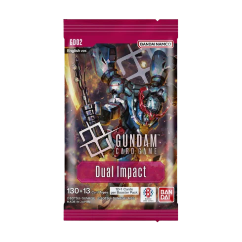Bandai Gundam Card Game Dual Impact GD02 Booster Box - Image 2