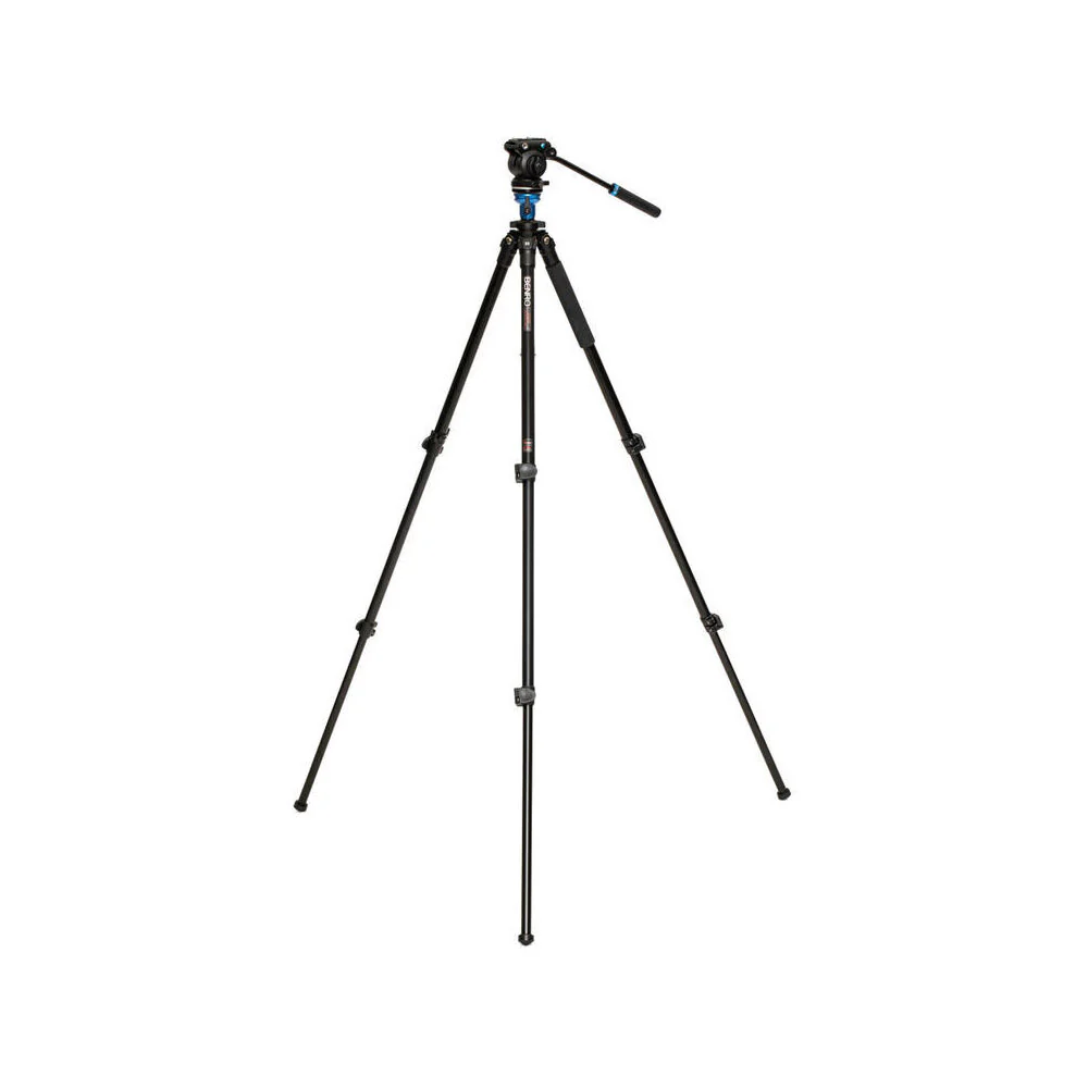 Benro A1573F Series 1 Aluminium Video Tripod Kit with Flip Lock (39cm) - Image 2