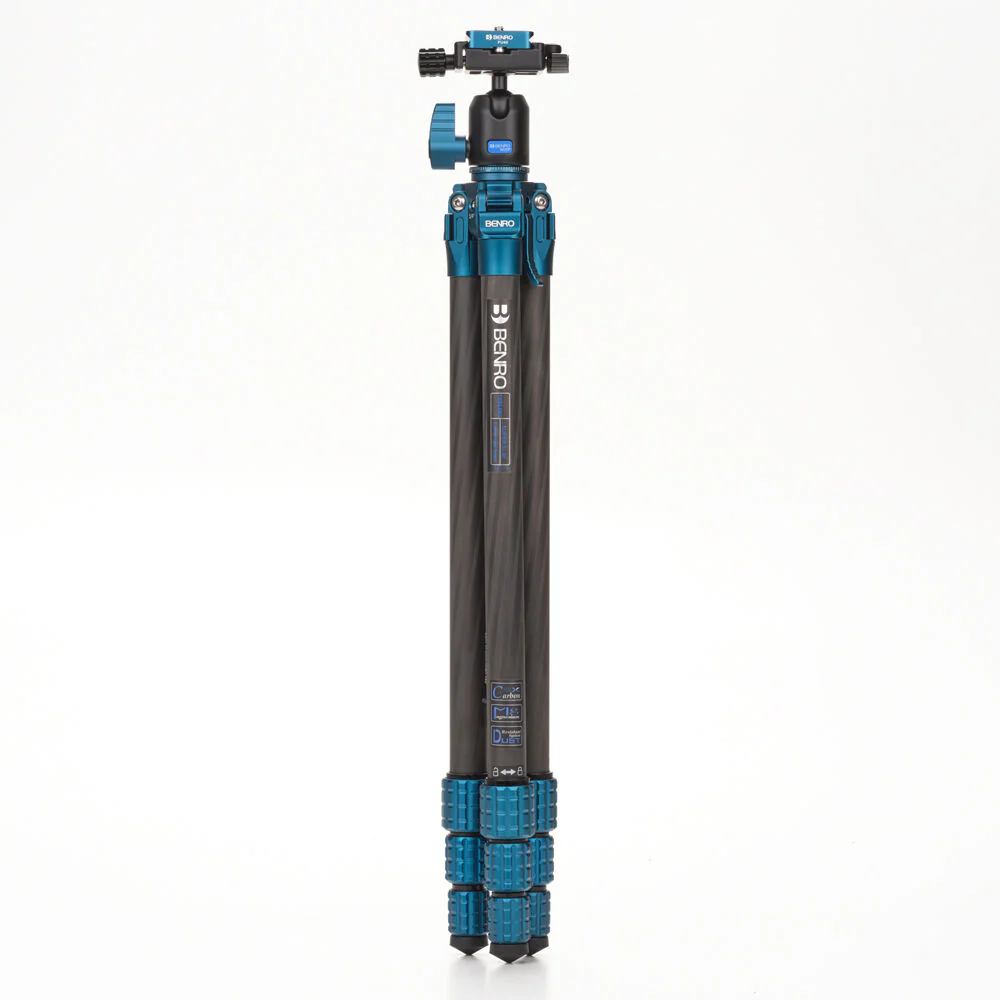 Benro Super Slim Tripod with N00P Ball Head (156cm) (Carbon Fibre) - Image 3
