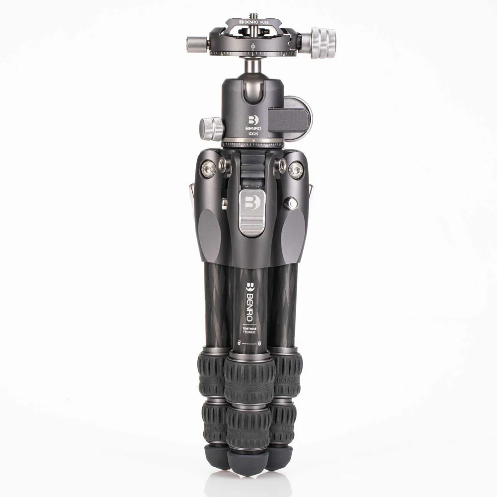 Benro Tortoise 03C Carbon Fibre 4 Section Photo Tripod GX25 Ball Head - Image 2