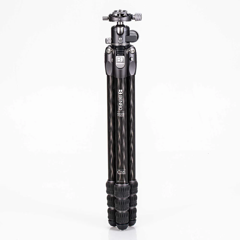 Benro Tortoise 24C Carbon Fibre 4 Section Photo Tripod GX30 Ball Head - Image 2