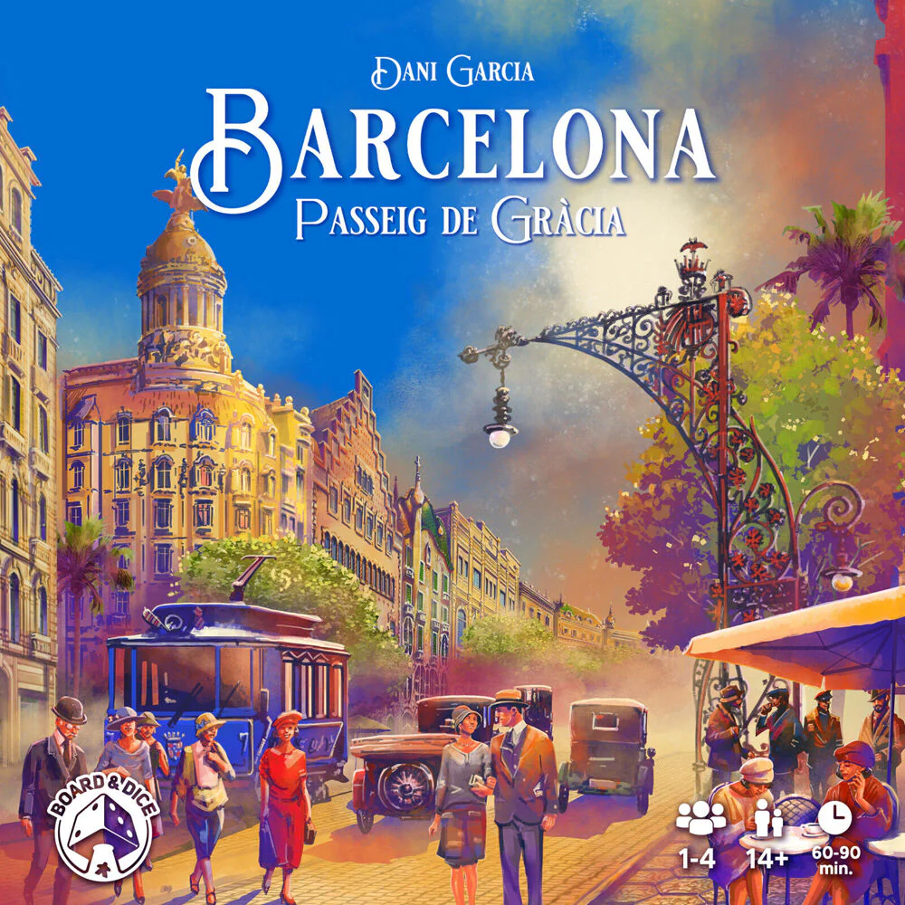 Board & Dice Barcelona Passeig De Gracia Exp Board Game Kids/Children 14y+ - Image 2