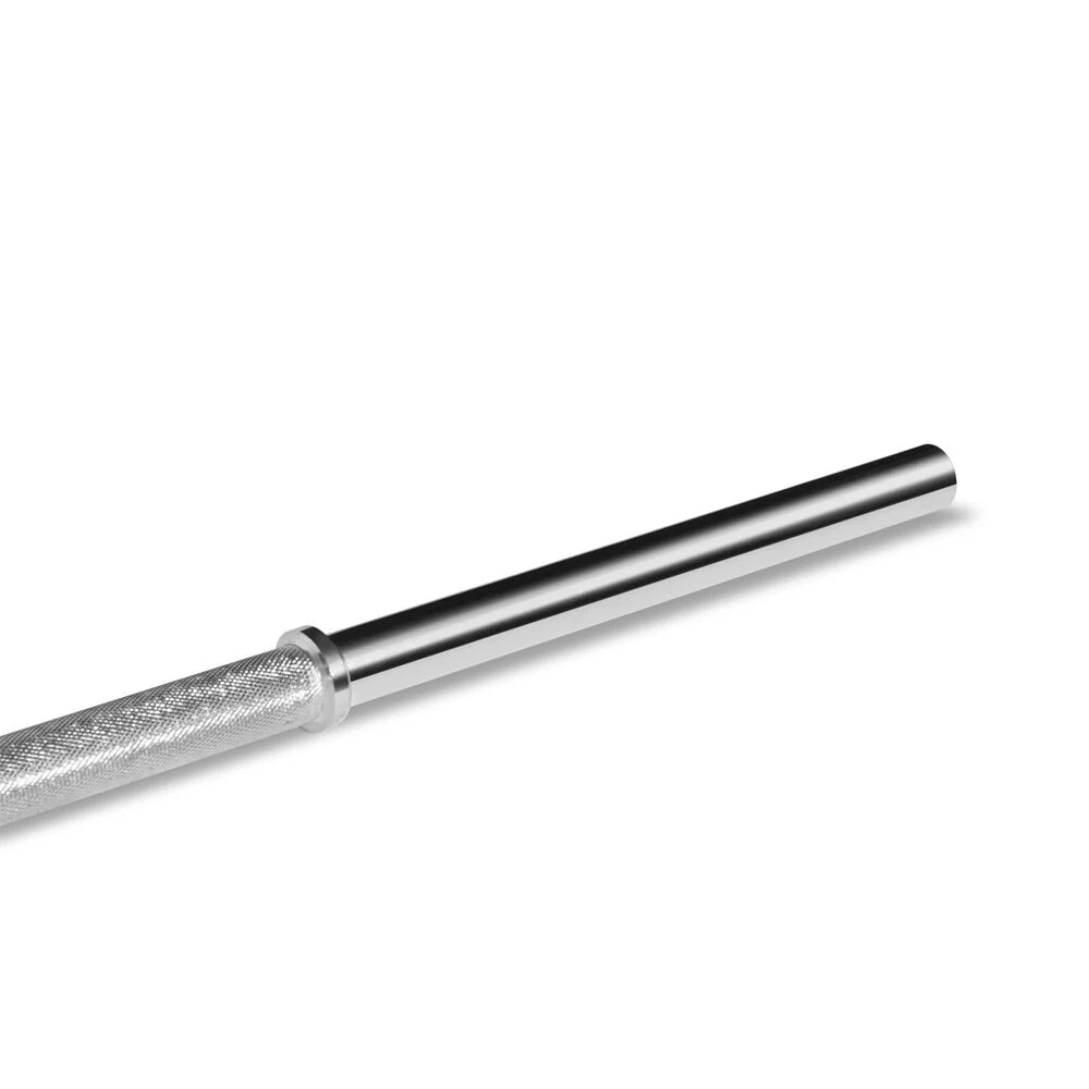Bodyworx Chrome Plated Standard Bar and Collar V2 Weightlift Home Exercise 84in - Image 3