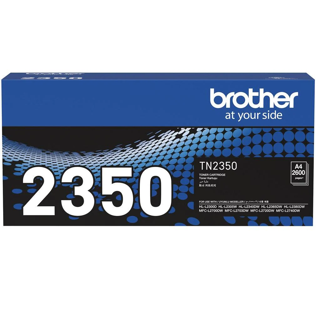 Brother TN-2350 Toner Ink Cartridge Black Genuine TN2350 - Image 2