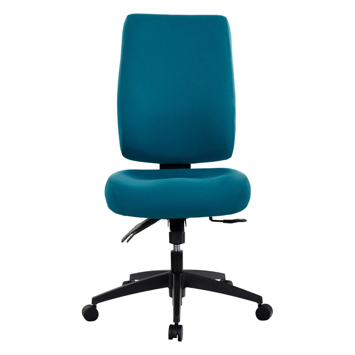 Buro Tidal High Back Chair Fully Upholstered Teal - Image 2