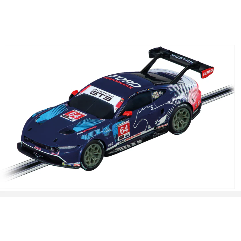 Carrera 1/43 Ford Mustang GT3 Ford Multimatic GO Slot Car