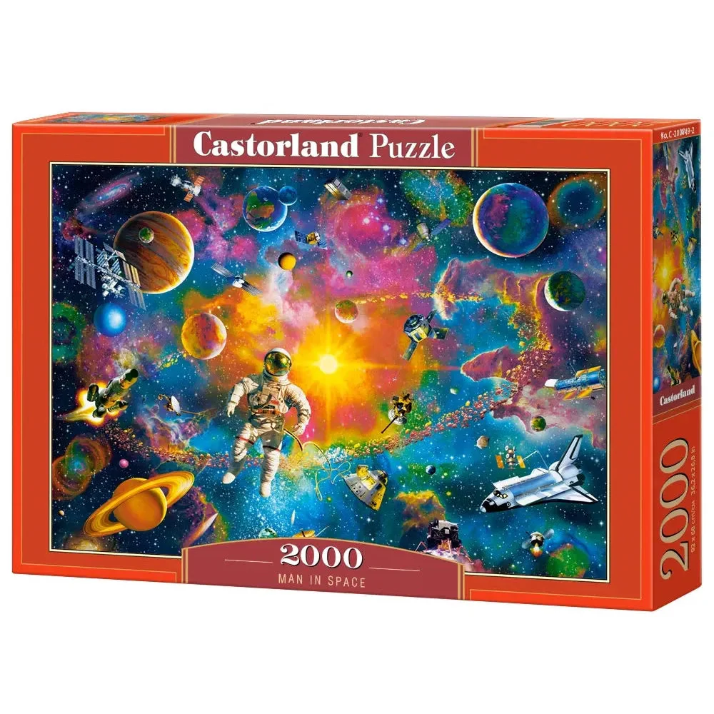 Castorland 2000-Pieces Man In Space Puzzle