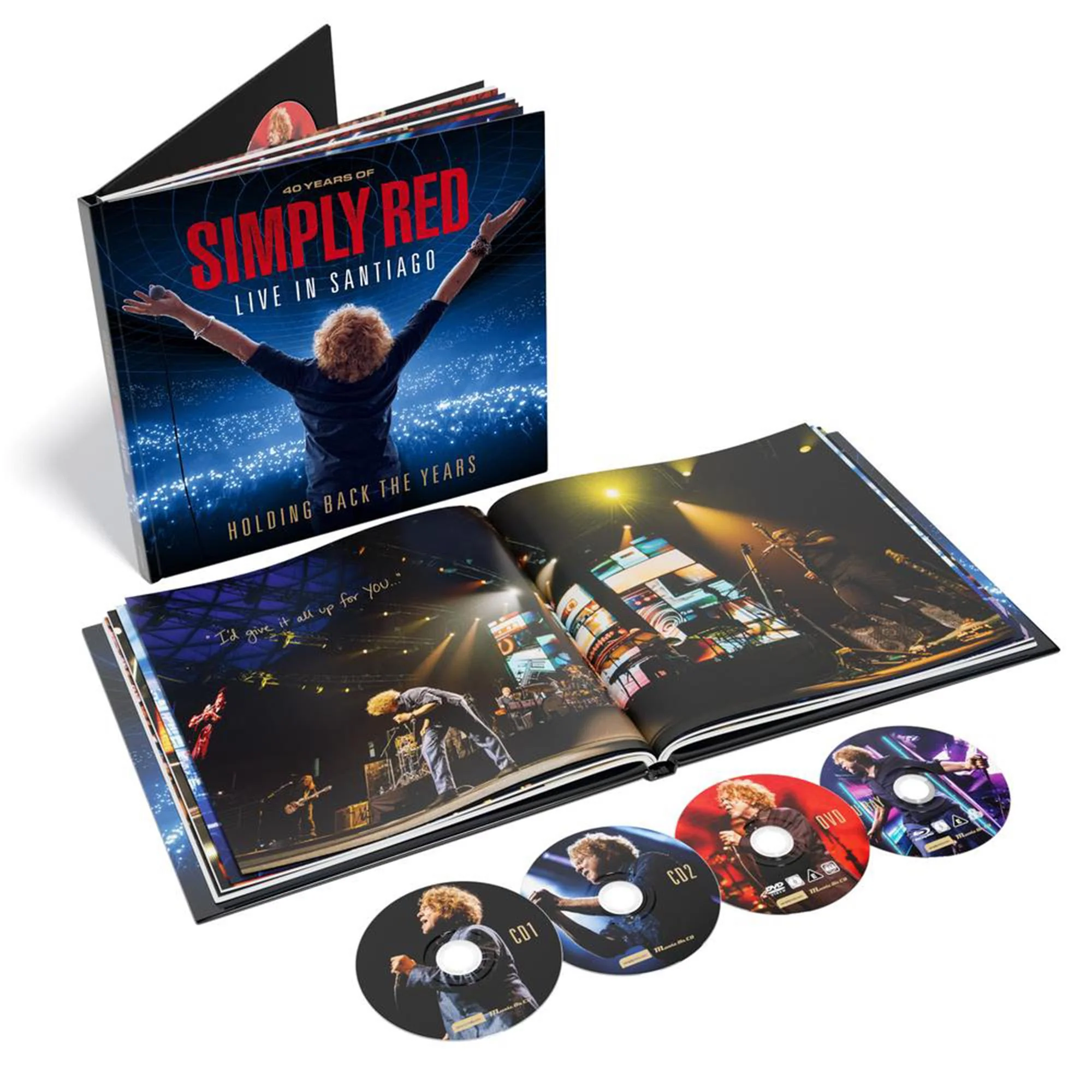 Holding Back The Years: Live In Santiago (Deluxe Artbook Edition)