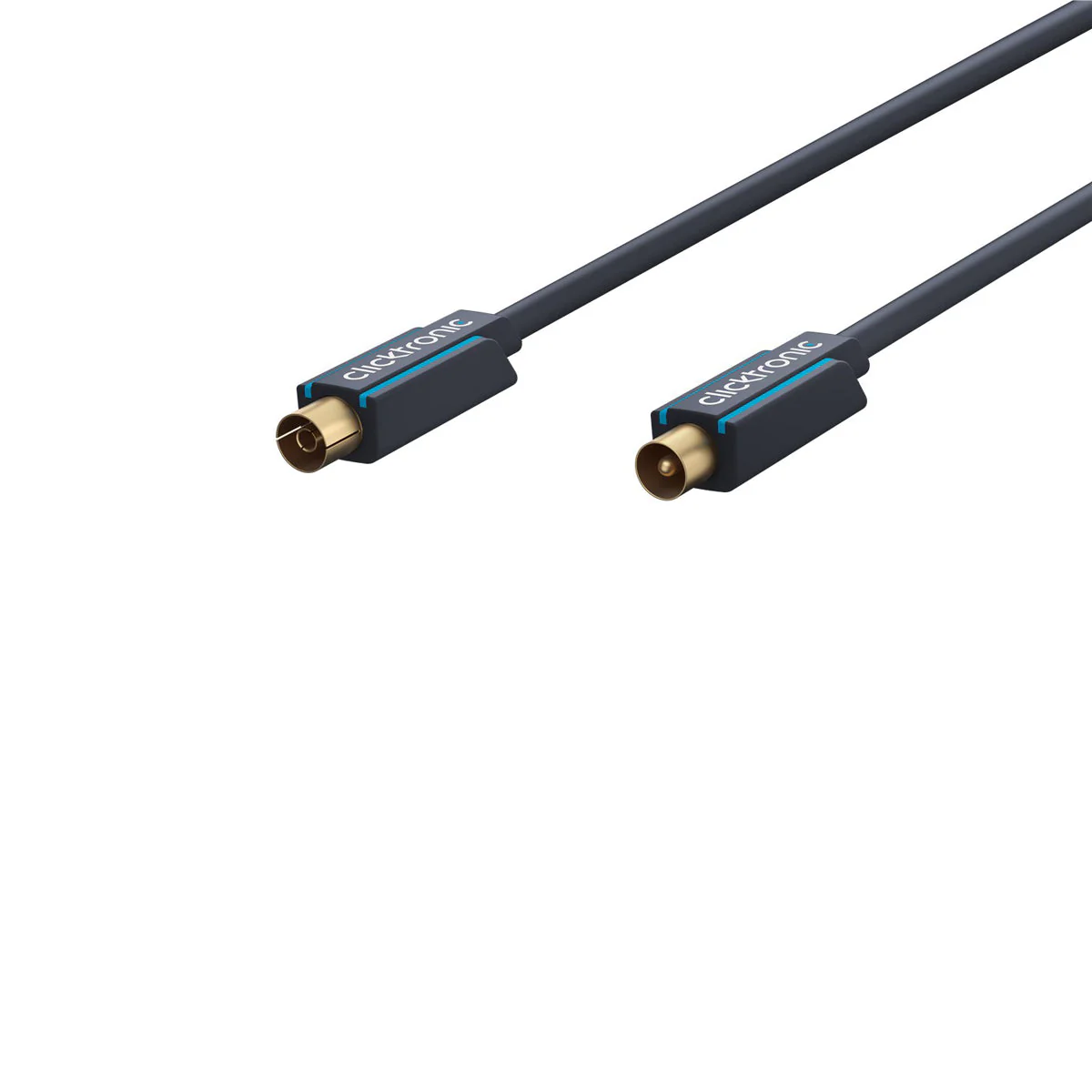 Clicktronic Coaxial Antenna Cable - 15m - Black - Image 2