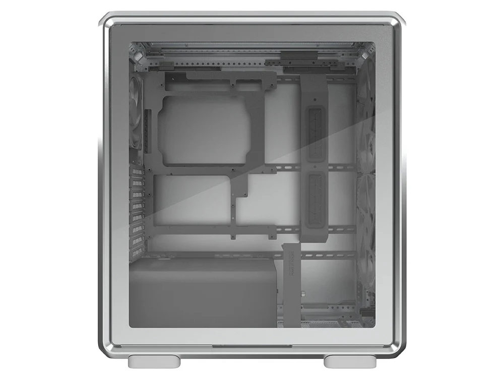 Cooler Master MasterFrame 500 Mesh ARGB Aluminium Mid-Tower Case - Silver - Image 2