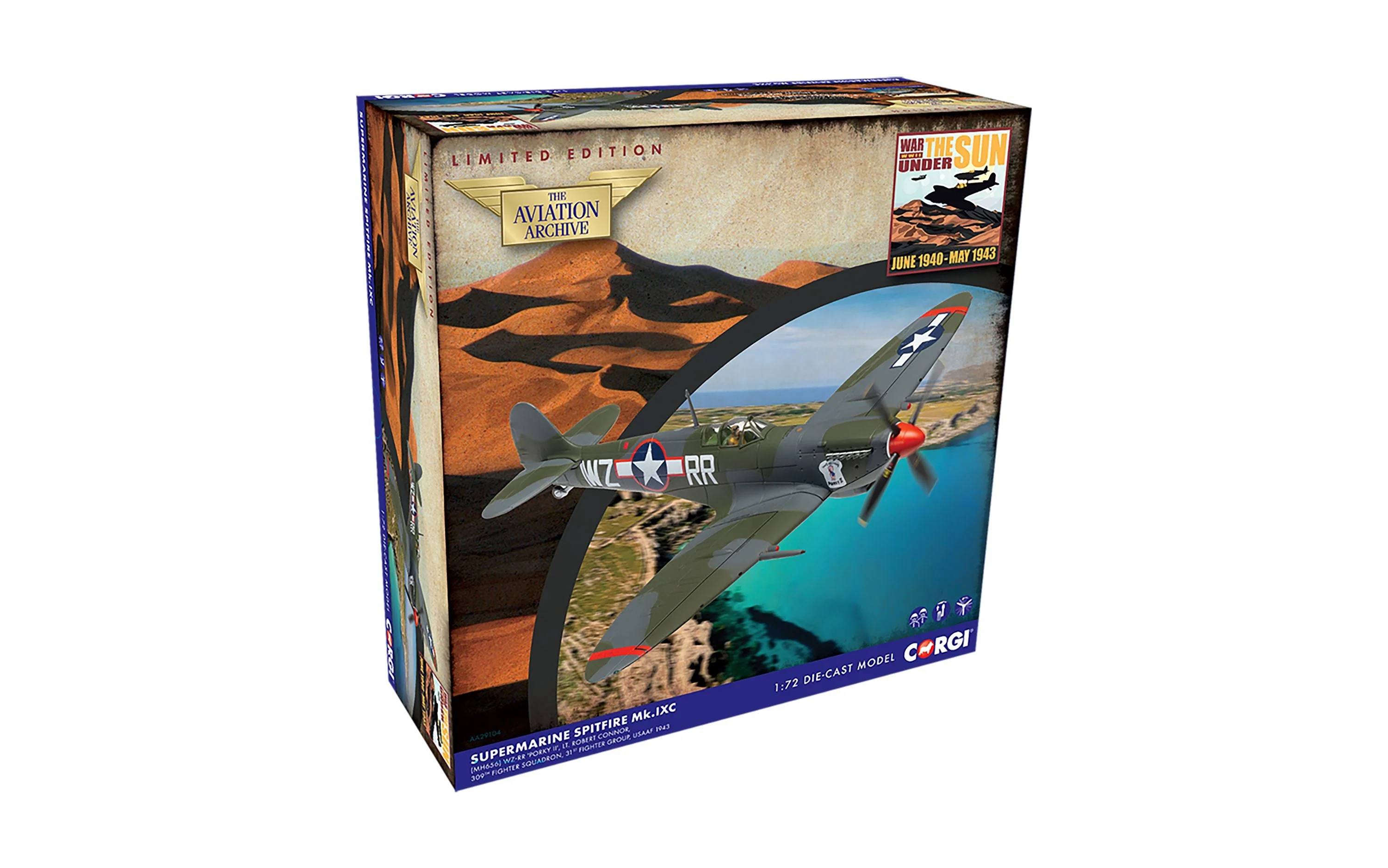Corgi 1/72 Supermarine Spitfire Mk.IXC 'Porky II' - 31st USAAF - Image 4