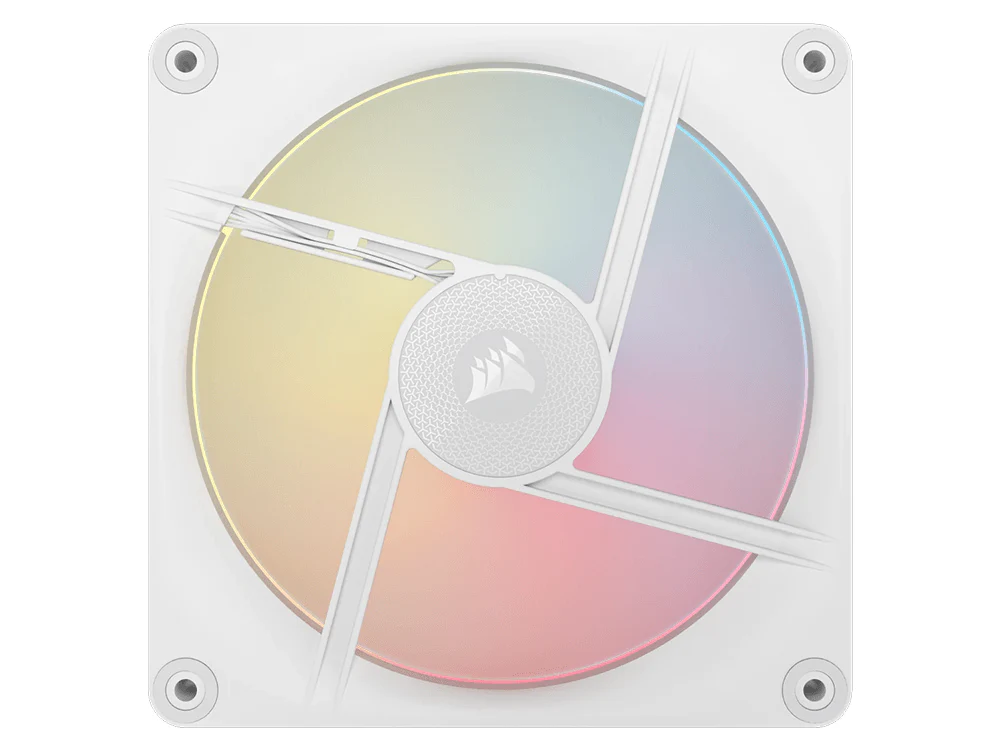 Corsair LX140-R RGB White 140mm PWM Reverse Fan - 2 Pack (CO-9051056-WW) - Image 3