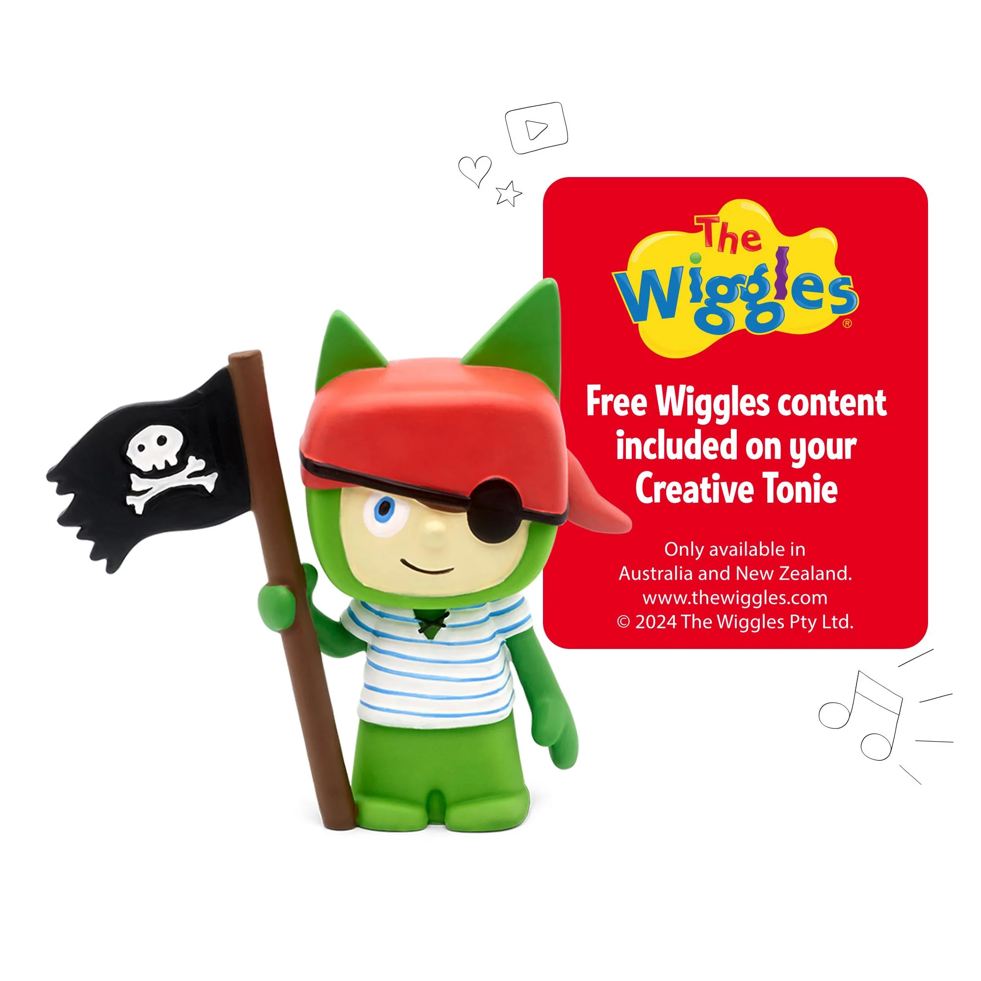 Creative-Tonie x The Wiggles - Pirate Tonie Audio Character - Image 3