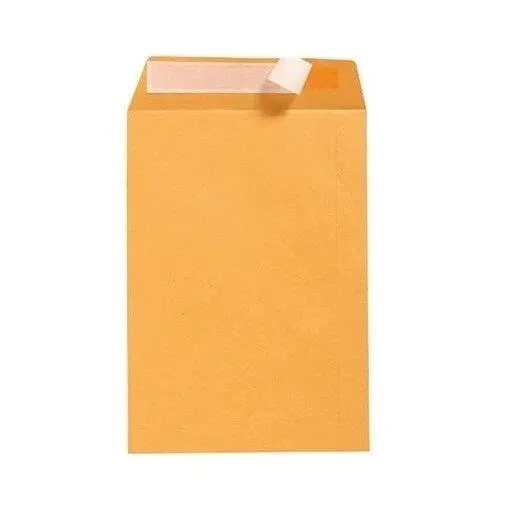 Cumberland C5 Envelopes Pocket Strip Seal 85GSM 162x229mm Gold Pack 25 - Image 2