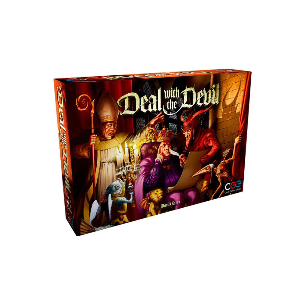 Czech Games Deal with the Devil Kids Strategy Tabletop Play Board Game 14y+