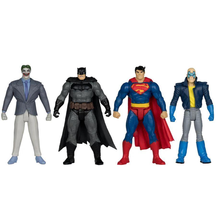 DC Comics - Batman, Son Of Batman, Superman & Joker 3" Figure with Comic 4-Pack (McFarlane Toys) - Image 2