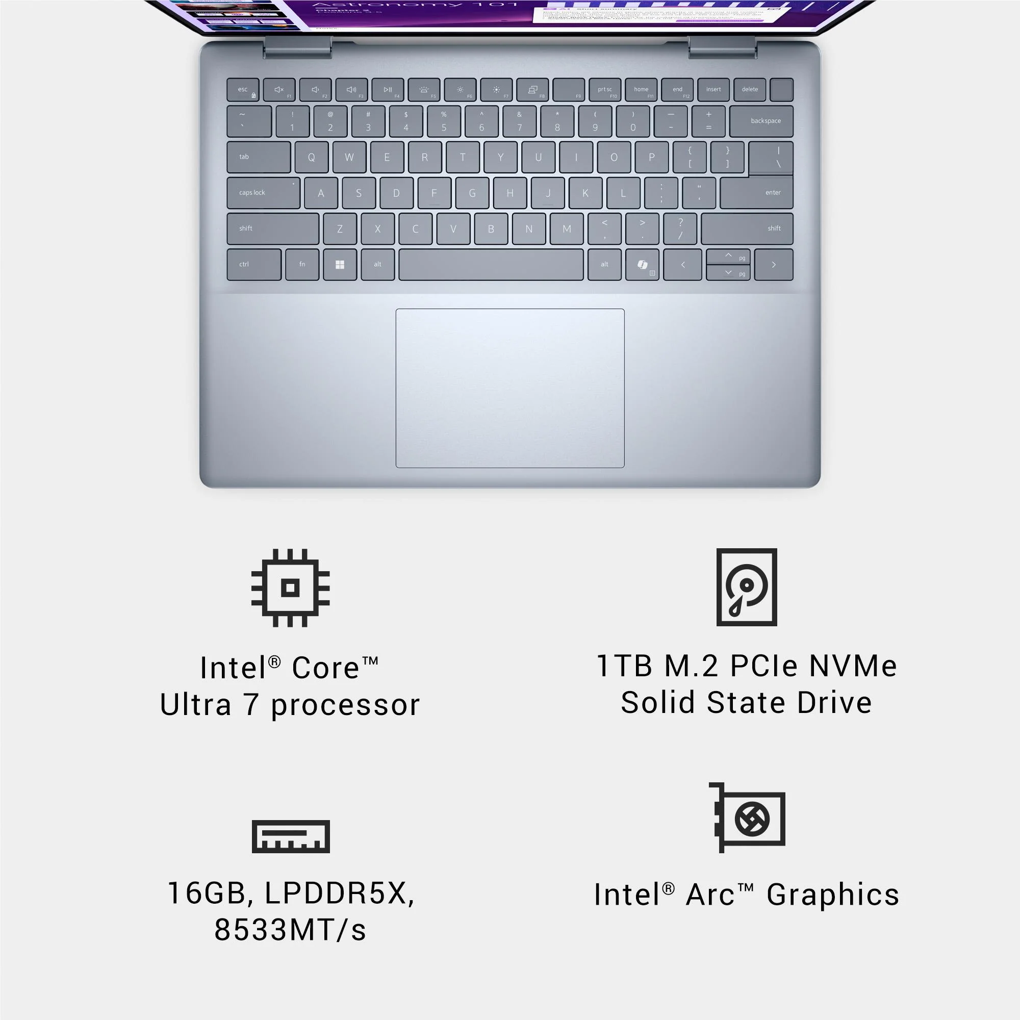 Dell 14 Plus 14" FHD+ 2-in-1 Copilot+ AI PC Laptop (Intel Core Ultra 7-256V)[1TB] - Image 14