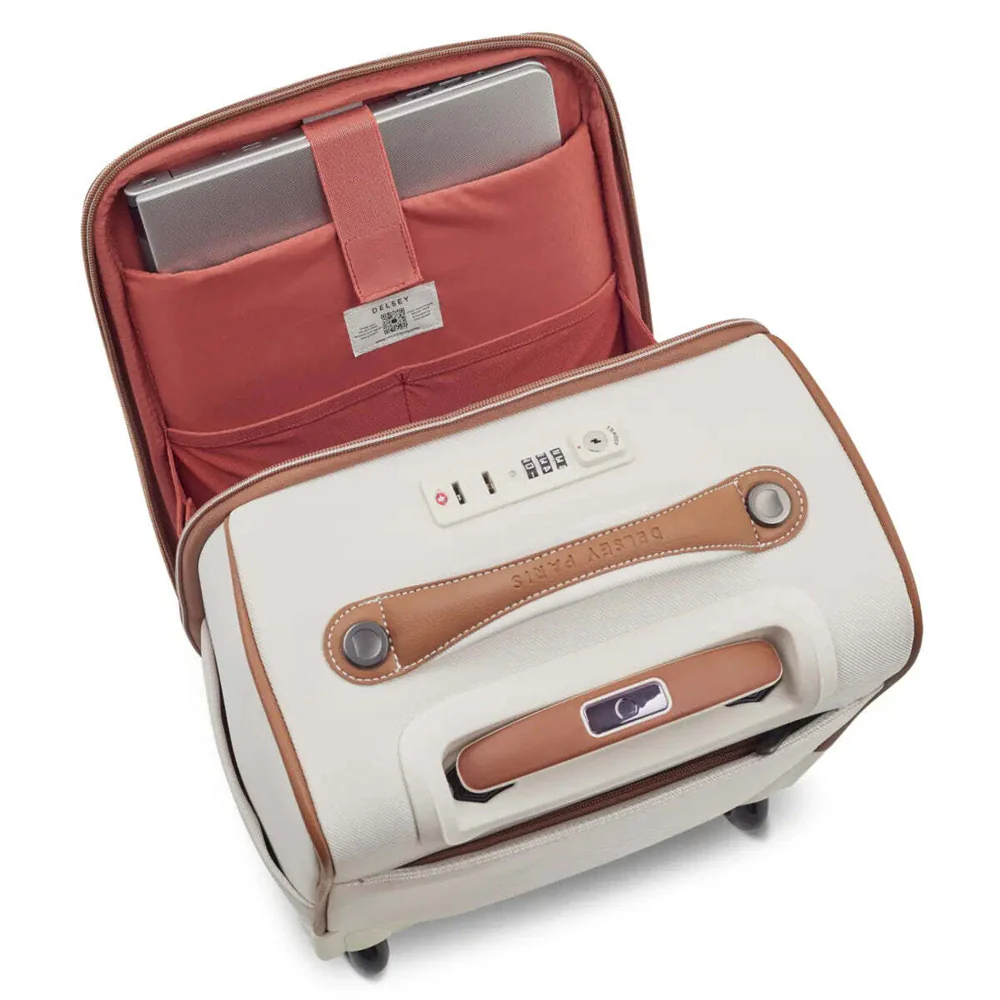 Delsey Chatelet Air 2.0 - 40 cm Underseater Case with Laptop Pocket - Angora - Image 9