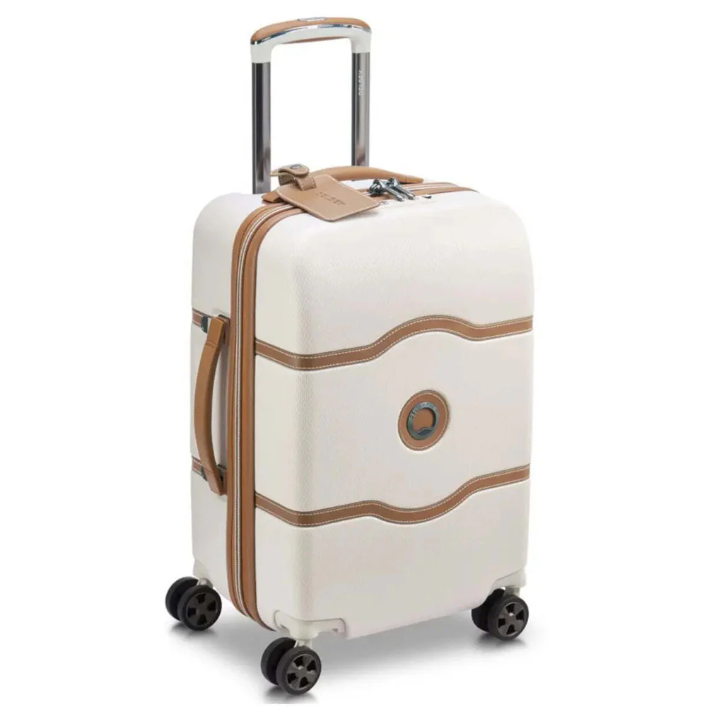 Delsey Chatelet Air 2.0 - 55 cm 4-Wheel Cabin Suitcase - Angora - Image 3