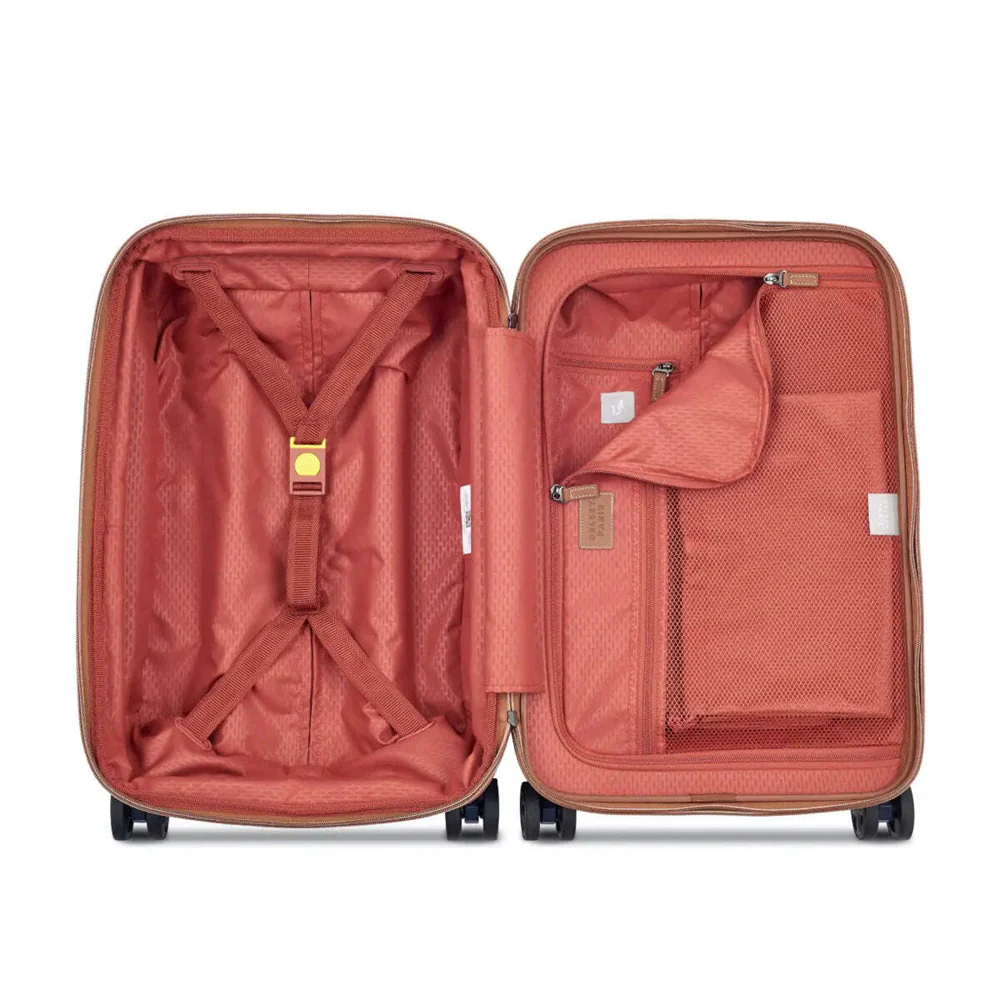 Delsey Chatelet Air 2.0 - 55 cm 4-Wheel Cabin Suitcase - Navy Blue - Image 2