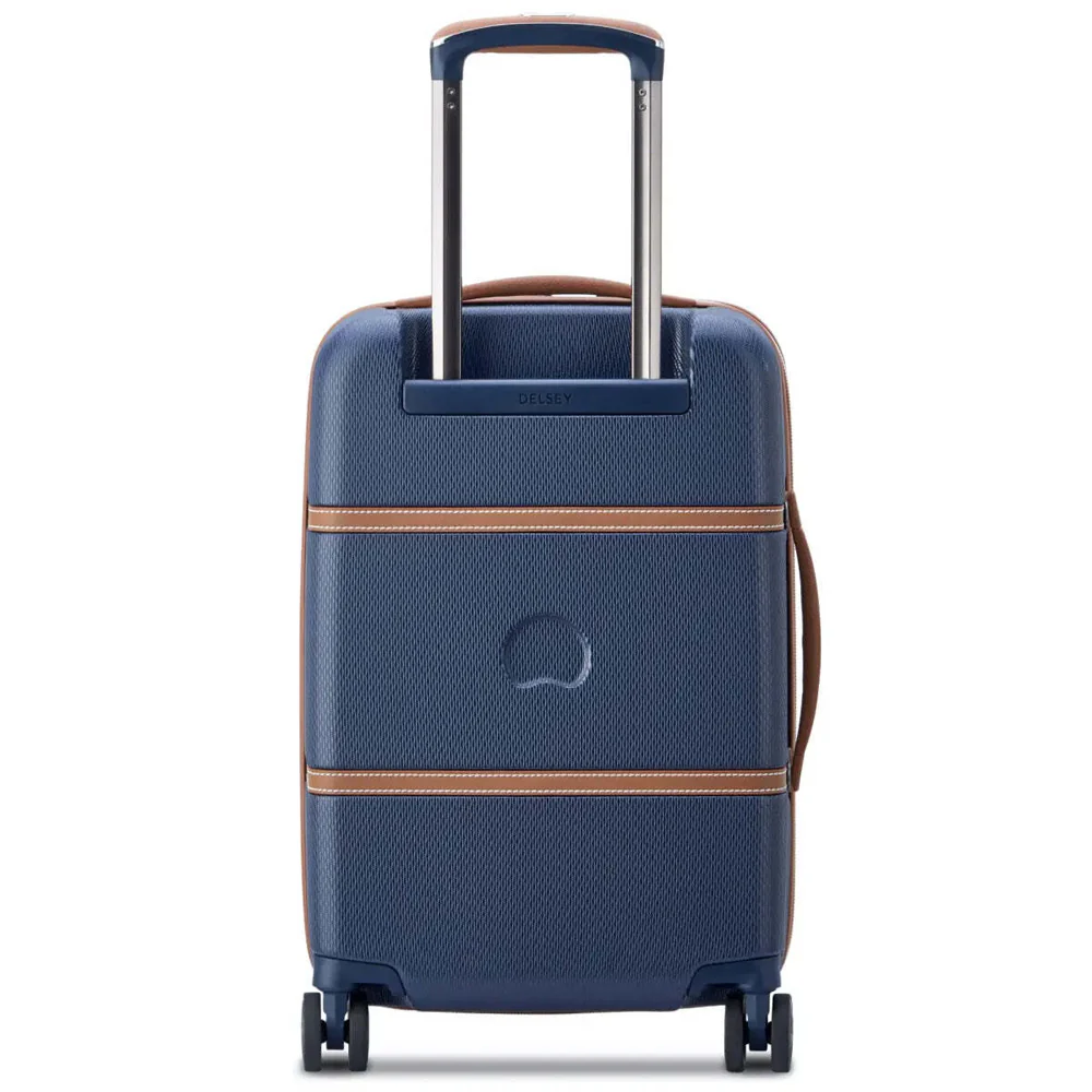 Delsey Chatelet Air 2.0 - 55 cm 4-Wheel Cabin Suitcase - Navy Blue - Image 3