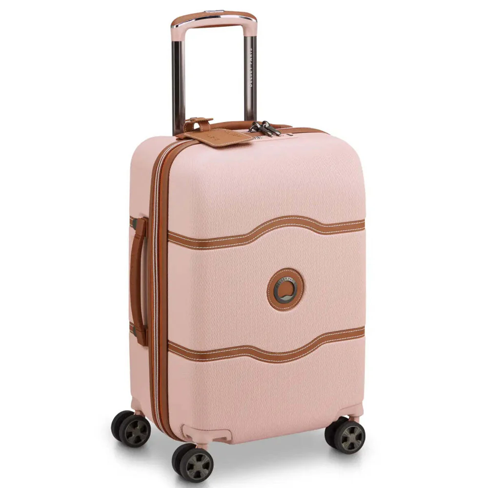 Delsey Chatelet Air 2.0 - 55 cm 4-Wheel Cabin Suitcase - Pink - Image 3