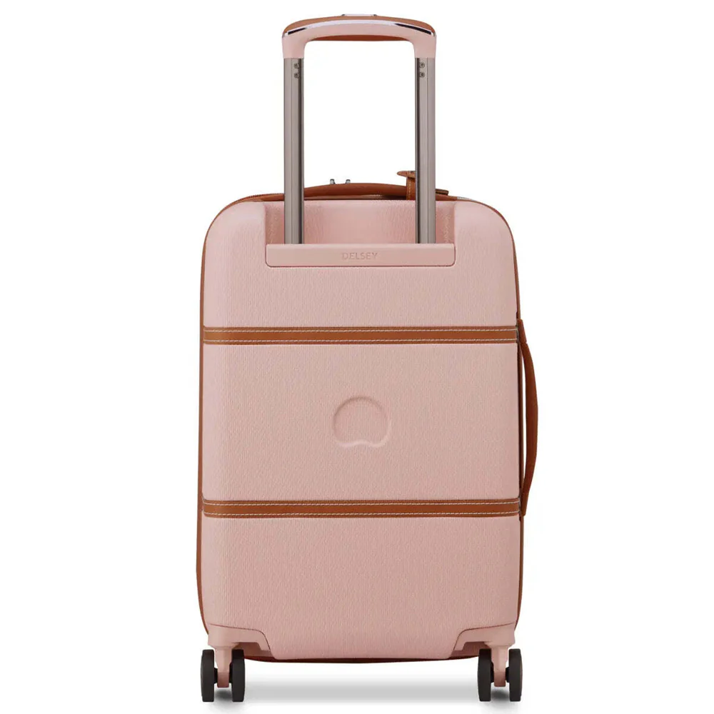 Delsey Chatelet Air 2.0 - 55 cm 4-Wheel Cabin Suitcase - Pink - Image 4